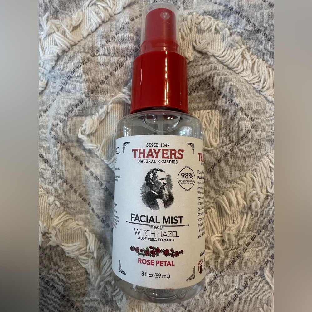 NWT Thayers Facial Mist - Witch Hazel, Aloe Vera, Rose Petal